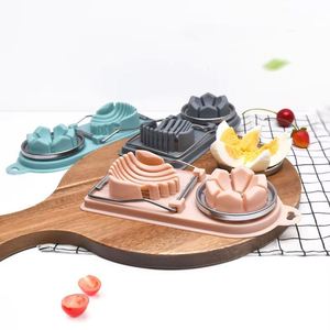 Tranche-œufs multifonctionnel en acier inoxydable de qualité supérieure, coupe-œufs fantaisie, coupe-précision pour des œufs parfaitement coupés à chaque fois, durable - Product Image 6