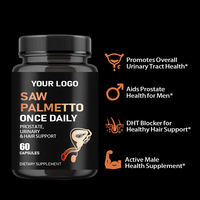 OEM ODM Capsules végétales de Palmier Nain pour la Santé de la Prostate et le Soutien des Voies Urinaires, Adaptées aux Végétaliens, DHT Prostate Eco