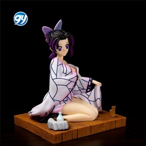 Figura <span class=keywords><strong>de</strong></span> Colección <span class=keywords><strong>de</strong></span> Demon Slayer, <span class=keywords><strong>Kocho</strong></span> <span class=keywords><strong>Shinobu</strong></span> en Yukata, Modelo en Caja, Artesanía <span class=keywords><strong>de</strong></span> Plástico - Product Image 1