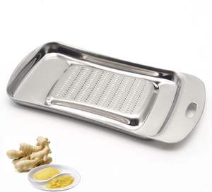 Râpe à gingembre en acier inoxydable 430, râpe à wasabi épaisse, zester à ail, éplucheur - Product Image 1