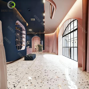 ออกแบบร้านเสื้อผ้าบูติกสำหรับผู้หญิง เคาน์เตอร์ไม้สั่งทำ ชั้นวางเสื้อผ้า ราวแขวนเสื้อผ้า สำหรับเฟอร์นิเจอร์ร้านขายเสื้อผ้า - Product Image 4