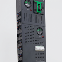 PDU Industrielle 250A Triphasée 180kW 415V/277V 45 Ports PA45/P33 Refroidissement Liquide pour Serveur Haute Densité HPC AI GPU