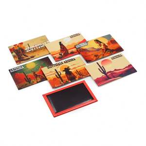 ของที่ระลึกการเดินทางแบบกำหนดเองปี 2024 ของขวัญตกแต่งแม่เหล็กติดตู้เย็นทำจากดีบุกพร้อมรูปภาพส่วนตัว - Product Image 3