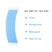 Ruban adhésif double face imperméable pour perruques, maintien puissant pour toupets et extensions capillaires