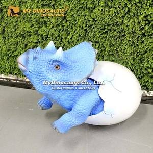 Mijn Dino Ad-254 Dinosaurus Park Simulatie Uitbroeden Baby Dinosaurus Triceratops Ei - Product Image 4