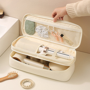 Nueva Bolsa de Almacenamiento para Estilizador de Cabello <span class=keywords><strong>Dyson</strong></span>, Organizador de <span class=keywords><strong>Secador</strong></span> de Pelo de Nailon de Doble Capa, Portátil, con Compartimentos, Diseño Moderno y Minimalista - Product Image 4