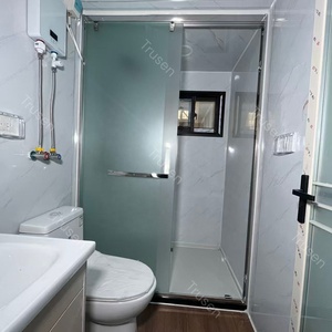 Porte en aluminium à pont thermique brisé aux normes australiennes, conteneur préfabriqué à prix réduit, cuisine et salle de bain, maison préfabriquée extensible - Product Image 6