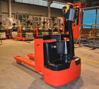 Chariot élévateur à palettes entièrement électrique de 1,5 tonne et 2 tonnes avec certification CE, fabriqué par un fournisseur