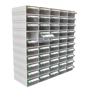 Tinh Tế Nhỏ Màu Trắng Ngăn Kéo Loại Lưu Trữ Tổ Chức Với Ngăn Kéo Rõ Ràng - Product Image 6