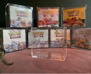 Jihong Acrylique TCG Affichage Booster Boîte <span class=keywords><strong>Pokemon</strong></span> Acryl Case Rack - Product Image 3