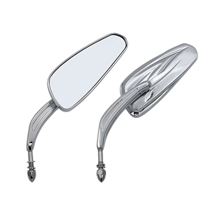 Espejo Retrovisor para Motocicleta Harley Retro/ Espejo Lateral de Gran Visibilidad para Harley Davidson Cruiser Venta al por Mayor - Product Image 1