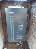 Variateur de fréquence universel Micno série 300, 45 kW, 55 ch, triphasé 400 V, VFD industriel avec IP54 pour compresseur