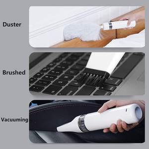 Nettoyeur de poussière électrique rotatif à 360 degrés, plumeau statique extensible sans sac, alimenté par batterie USB, pour la maison, la voiture, l'hôtel - Product Image 5