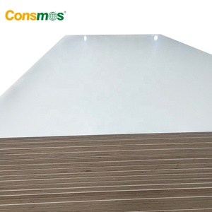 Lámina de Contrachapado Laminado con <span class=keywords><strong>Melamina</strong></span> de Color Blanco de 18 mm, 1220 mm*2440 mm - Product Image 3