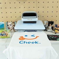 Freesub Upgrade Machine de presse à chaud automatique 38 x 38 cm pour impression de t-shirts et perles Perler F3880