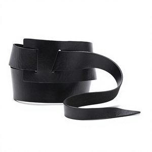 Cinturones de Cuero con Hebilla de Acero Cuadrada y Estampado por Transferencia Térmica de Marca Personalizada BS International, Diseño Sólido, Ecológicos - Product Image 6