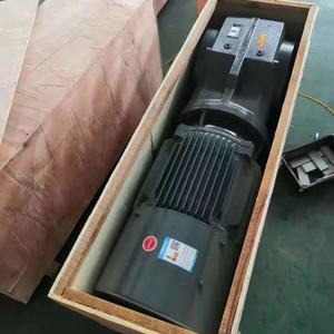 Caja reductora de engranajes helicoidales R RF RX RXF series 17 ~ <span class=keywords><strong>167</strong></span>, con motor de CA de 0.18KW ~ 160KW, brida montada en el pie, eje sólido - Product Image 6