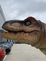 Costume de dinosaure animatronique personnalisé, modèles animatroniques, animatroniques d'Halloween, costume de raptor, costume de T-Rex géant