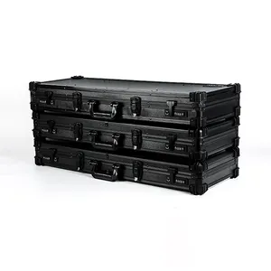 Wholesale Hot Selling Gun Case Box Three Kinds Of Durable Tactical Aluminum Gun Hardcase Box case Aluminum