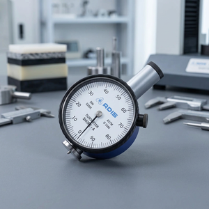 Factory Direct Portable Shore A Hardness Gauge for <b>Rubber</b> <b>Plastic</b> Silicone Testing From Indian Supplier For Export - Product Image 1