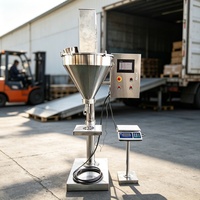 Machine de remplissage automatique de poudre pour l'emballage alimentaire, remplissage rapide et facile pour la farine, la poudre laitière et le poivre
