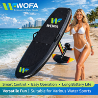 Planche de surf électrique en fibre de carbone avec hydrofoil, batterie 58Ah, longue autonomie, modèle de yacht pour l'extérieur et l'océan EDEF009