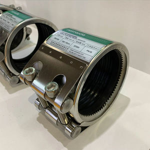 Accouplement en acier inoxydable Metal-Grip pour réparation et connexion de tuyaux métalliques - Product Image 5