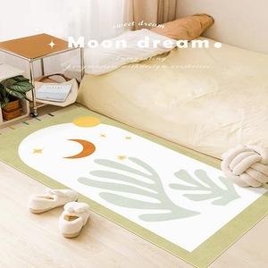 พรมลายดอกไม้สำหรับตกแต่งห้องนอนเด็ก ทำจากเส้นใยโพลีเอสเตอร์ - Product Image 2