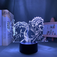 Lampe de table LED USB Dailu personnalisée avec photo créative 3D en acrylique, illusion d'optique, thème Anime, pour Noël