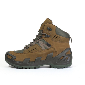 TSB08 Brown Camouflage Outdoor Waterproof <b>Hiking</b> <b>Boot</b> Suede Brown All Seasons Trekking Shoe - Product Image 3