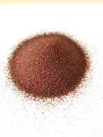 Sable abrasif de grenat rouge LM 30/60 mesh pour sablage industriel, finition des métaux et élimination des revêtements