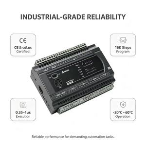 Delta DVP32ES200T PLC 16DI 16DO Transistor 16K Pas 100kHz Impulsion RS-232/485 pour l'automatisation - Product Image 5