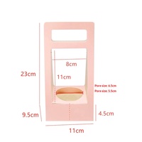 Boîte cadeau personnalisable en papier kraft stratifié pour fleurs, support pour plantes succulentes en pot, boîte d'emballage pour plantes vertes avec poignée, idéale pour offrir à un ami
