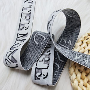 Bandas Elásticas Personalizadas de Fábrica, Impresas, de Alta Calidad, con Transferencia de Correa, Cintura Suave, Tejido Jacquard - Product Image 1