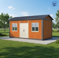 Maisons préfabriquées en acier entièrement meublées, étanches, pour dortoirs de chantier, durables, petites maisons, cabanes de jardin Ray-Zen