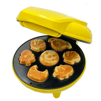 Aifa Vente Flash Appareil à Gaufres MINI 16 Trous pour Petit-Déjeuner, Tartes aux Œufs, Omelettes, Collations, Desserts, Gaufres Miniatures aux Œufs