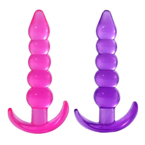 Hot Sale Silicone <strong>Butt</strong> Plug for BeginnerToys Female Masturbation <strong>Cheap</strong> Crystal Anal Beads <strong>Butt</strong> Plug Adult Anal Plug Expander - Product Image 1