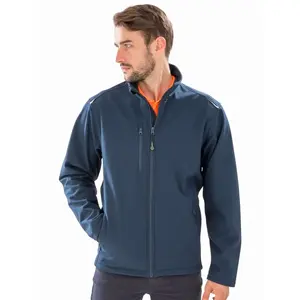 Chaqueta Softshell de 3 Capas Reciclada, Merchandising Sostenible - Product Image 3