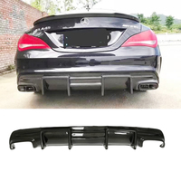 Diffuseur arrière sport en fibre de carbone pour Mercedes CLA 2013-2019