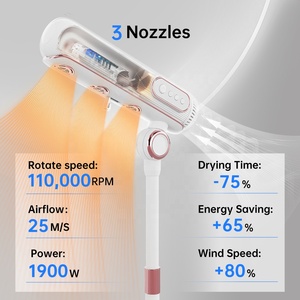 <span class=keywords><strong>Secador</strong></span> de Pelo <span class=keywords><strong>Difusor</strong></span> de Alta Velocidad 2 Veces Más Rápido, Manos Libres, con Iones Negativos, Motor sin Escobillas de 3 Velocidades, para Hoteles - Product Image 5