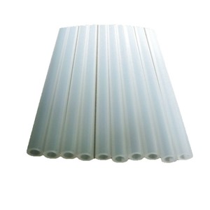 Hollow Pa11 <b>Plastic</b> Pipe White 112 <b>Extruded</b> For Oil Pipeline High Temp Pressure Resistant Wear Resistant Processing - Product Image 1