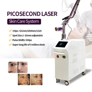 Picosecond 1064 nm 532nm Pico q switched Nd Yag Laser Pico Laser Tattoo Removal machine price Picosecond laser