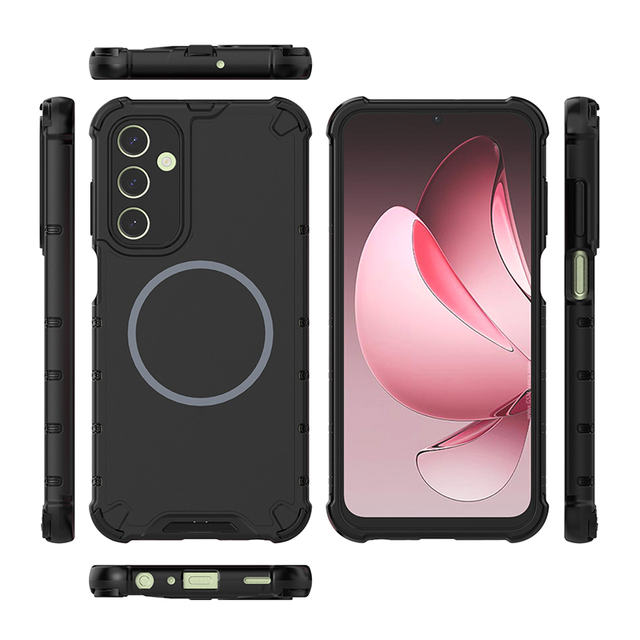 Premium Design Custom Fashionable Shock Resistant Phone Case with Magnetic Wireless Charging for Samsung A25 A34 A35 A54 A55