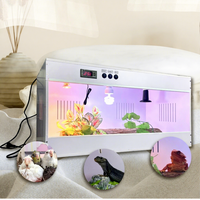 Cabinet de reptile en PVC-Chauffage polyvalent pour lézards/serpents/tortues