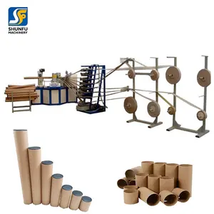 small business machine automatic toilet roll paper core tube production making machine for toilet paper