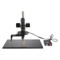 Mikroskop Digital Aluminium FT-Opto FA3D0325BF FOV Besar 2D/3D Monokuler Video Mikroskop Zoom 0.6-5.0X CCD
