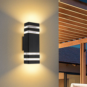Appliques Murales Extérieures Modernes et Minimalistes / Applique <span class=keywords><strong>de</strong></span> Chevet / Lampe Murale pour Balcon et <span class=keywords><strong>Terrasse</strong></span> / Éclairage Décoratif LED - Product Image 1
