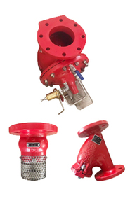 Tuyaux de lutte contre l'incendie FM UL, système de protection incendie PN10 PN16, vannes de retenue à bride rainurée pour alarme incendie et alarme humide UL F - Product Image 5