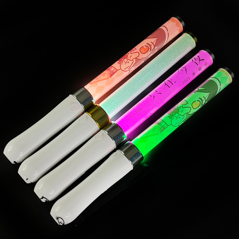 Sincen DMX Compatible Stable Transmission Concert Tour Music Festival Crowd Interaction ILLIT Concert LED Glow Cheering Stick
