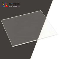 Panneaux en plastique acrylique HUASHUAITE, prix fabricant, 2-24 mm, vente en gros pour murs, feuilles acryliques transparentes 4 mm, 2 mm, 3 mm
